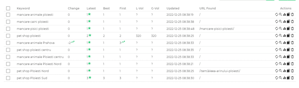 efecte SEO afaceri locale