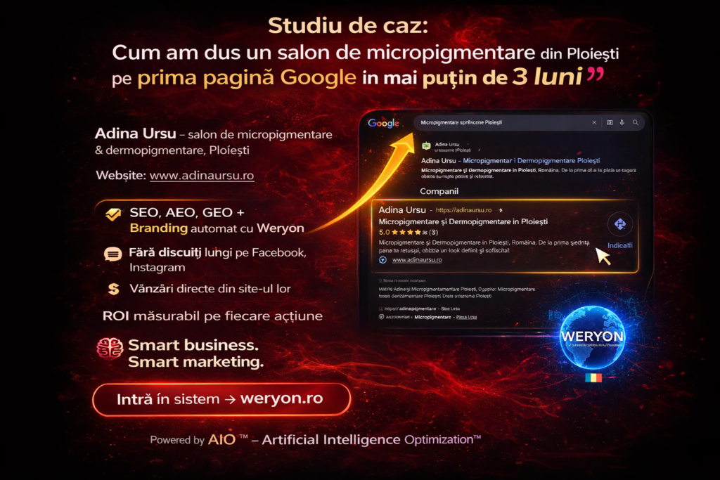 Studiu de caz SEO Beauty