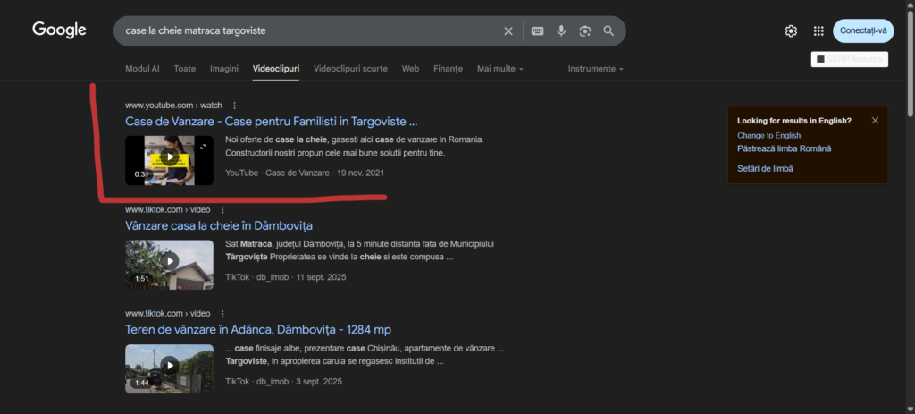 case la cheie matraca targoviste SEO