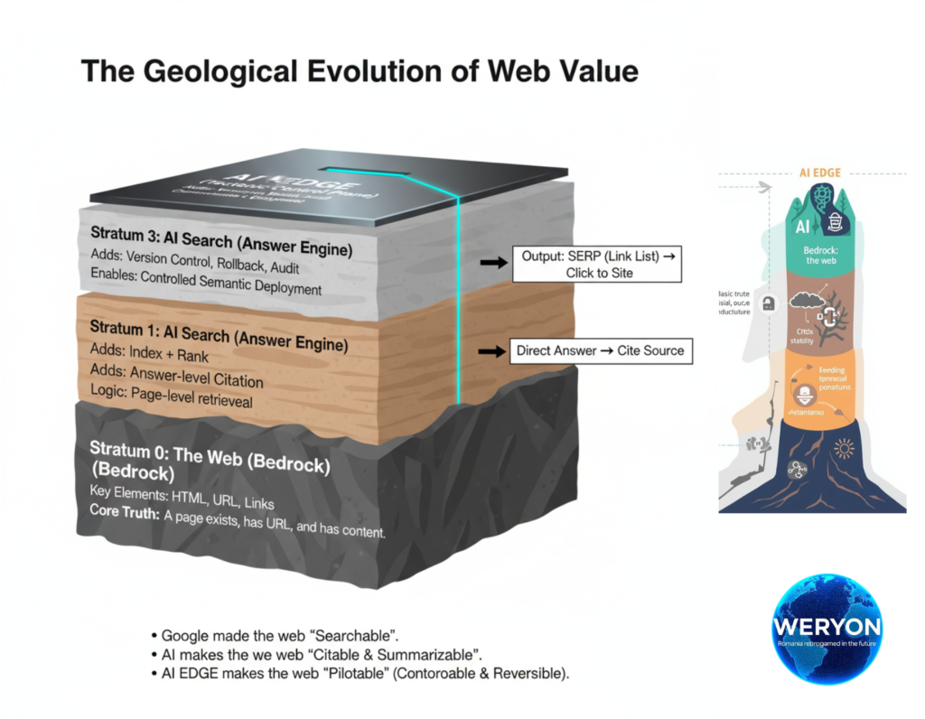 Diagram stratificare geologică Web-Google-AI-EDGE