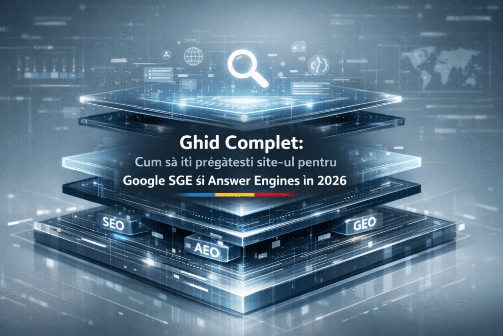 Cum să îți pregătești site-ul pentru Google SGE și Answer Engines în 2026