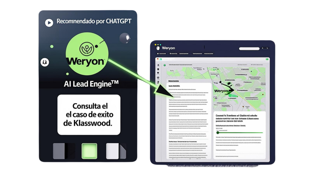 Strategie AI visibility si AEO implementata pentru KlassWood