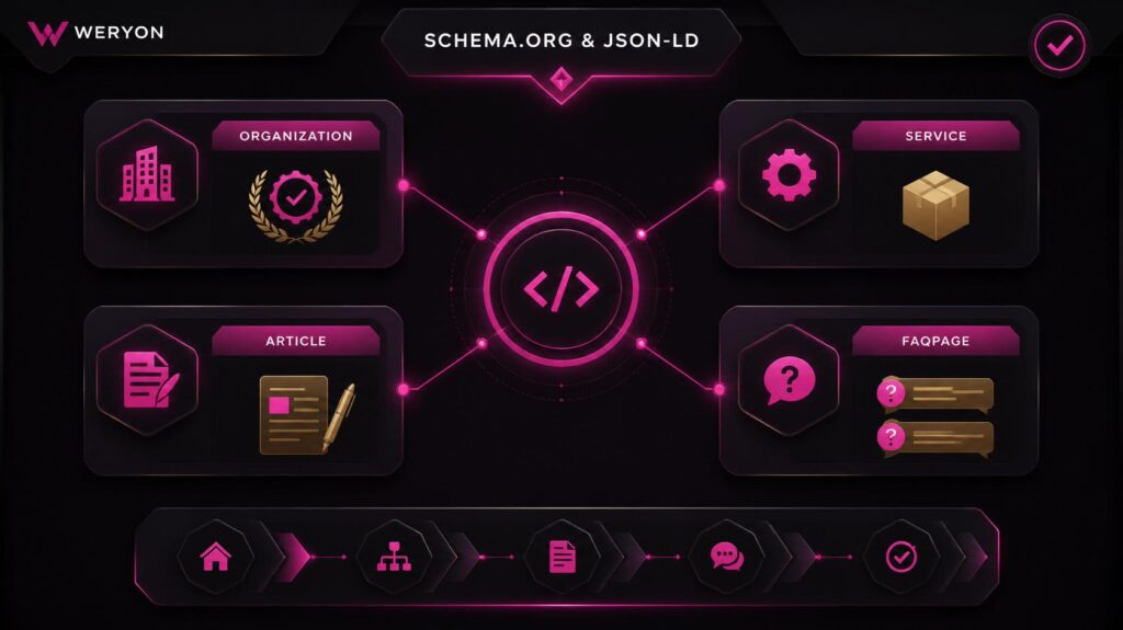 Schema org si date structurate pentru AI Search SEO AEO GEO si Rich Results